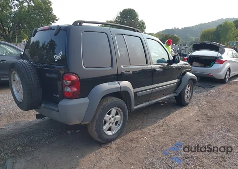 2005 Jeep Liberty Sport from USA, damaged, VIN 1J4GL48K35W703724